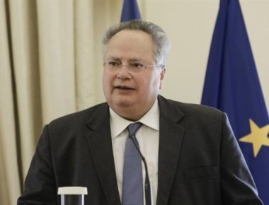 Δηλώσεις Ν. Κοτζιά, μετά τη συνάντησή του με τον ΥΠΕΞ της Ιταλίας